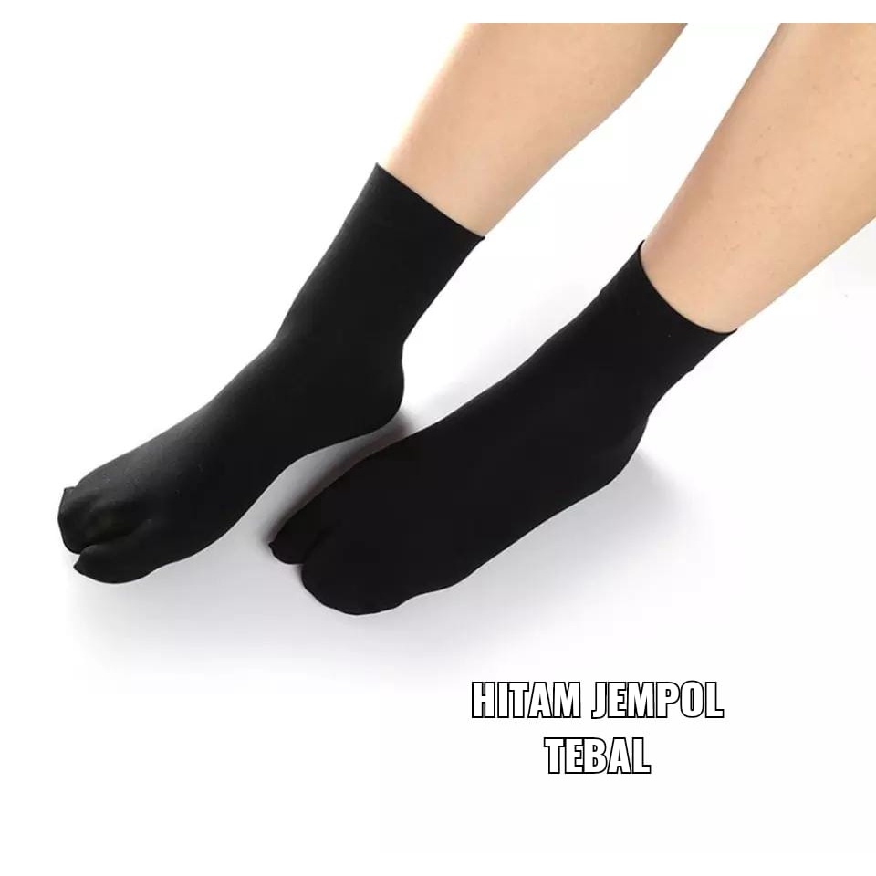 Kaos Kaki Dua Jari Diatas Mata Kaki  Kaos Kaki  Wanita Dewasa Warna Kulit  Kaos Kaki Jempol Muslimah Woman Socks FingerTumb Stocking Import Quality