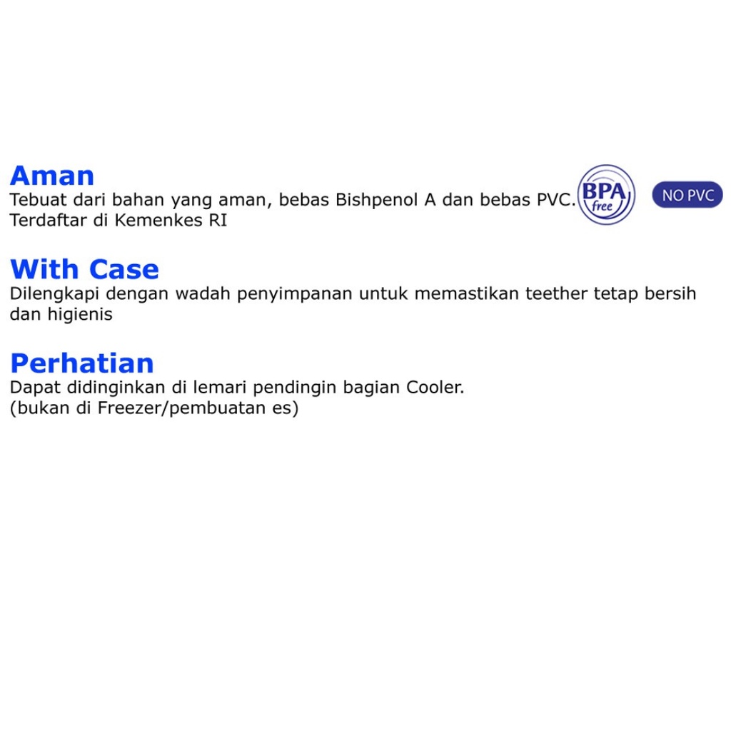 Baby Safe Gigitan Bayi/Mainan bayi/Easy Grip Teether/Cooling Teether TT001 TT002 TT005