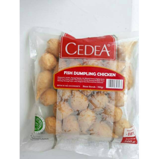 Cedea dumpling ayam chiken 500 gram | Shopee Indonesia