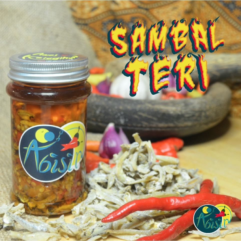 

Sambal Teri Kemasan Toples isi 170gr by Abisin Sambal
