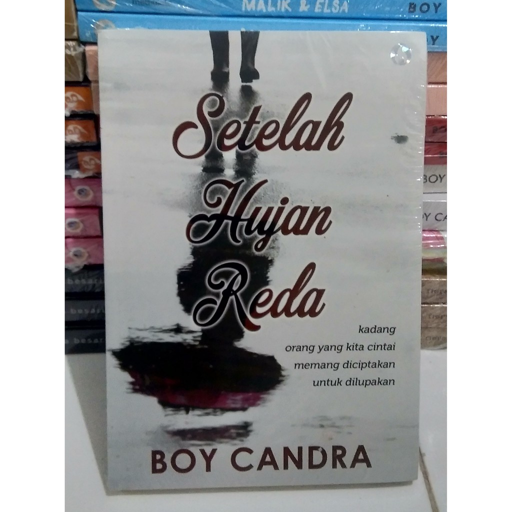Novel Setelah Hujan Reda - Boy Candra