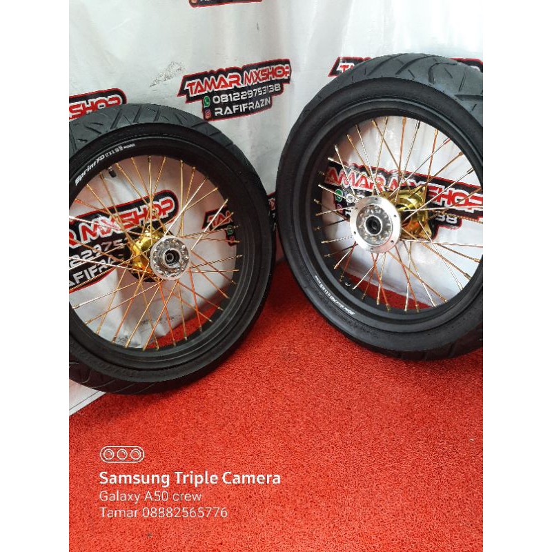 BAN SUPERMOTO KLX RODA SUMO DTRACKER SIAP PASANG HARGA PELAJAR