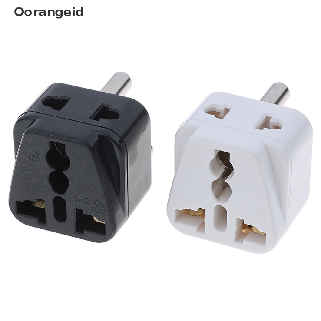 Adapter Konverter power plug US AU UK Ke India / Sri Lanka / Nepal Universal Untuk travel