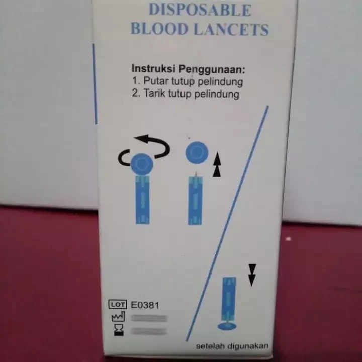 Jarum Bekam Halus Magicstar 21G isi 100pcs - Blood lancet