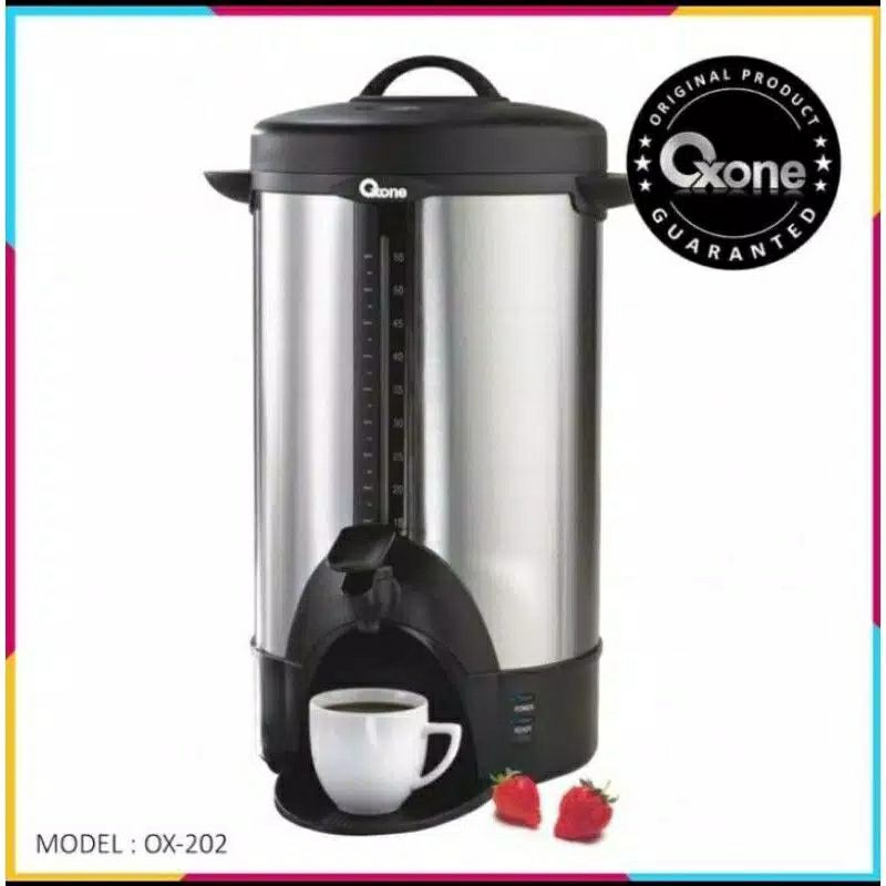 Oxone Coffee Maker &amp; Water Boiler 9Liter 55 Cup OX202 1000 Watt