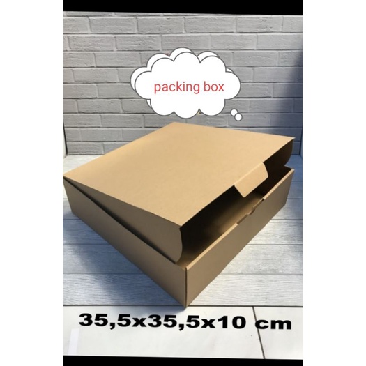 

karton/kardus uk.35x35x10cm.bahan model diecut cocok buat packing barang,buruan pesan karena pesanan yg masuk langsung Kami proses gak pake lama.