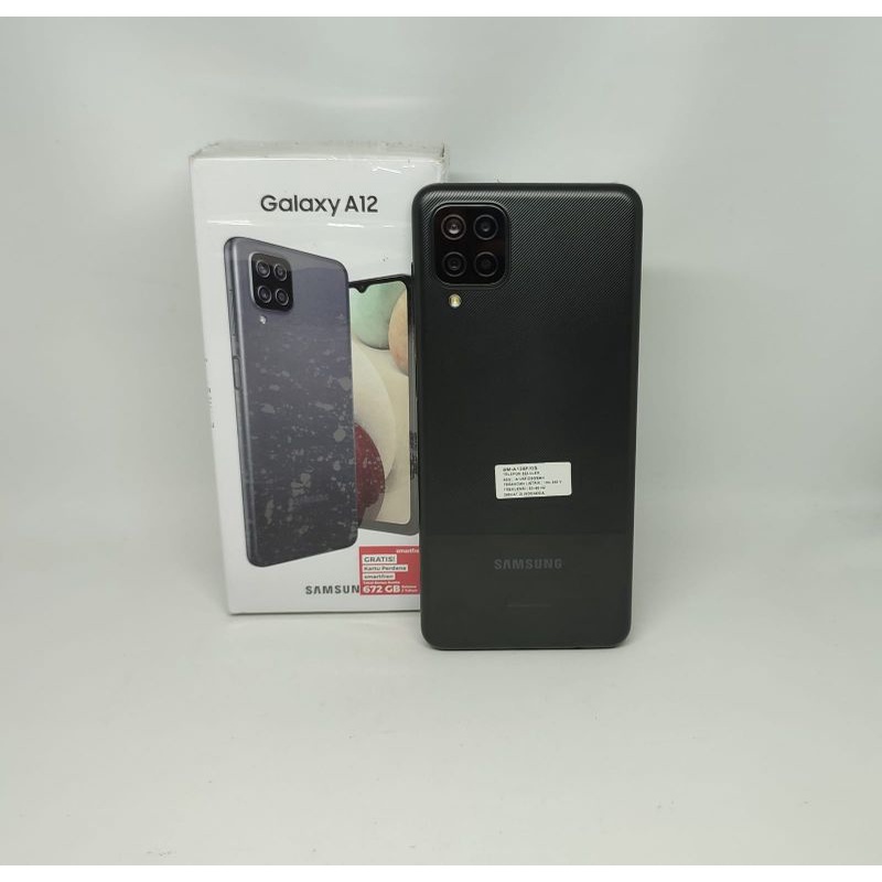 Samsung Galaxy A12 4/128 A12 6/128 GB Garansi Resmi Indonesia Second