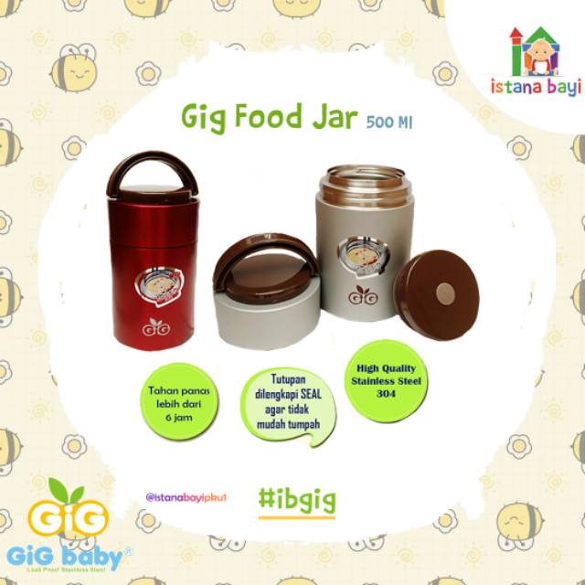 GIG Baby Food Jar 750 ml