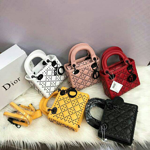 Tas Dior Lady Stud 2 tali