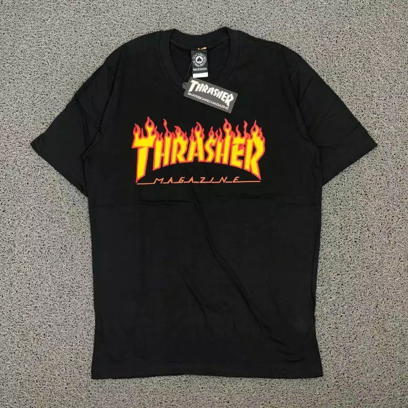KAOS THRASHER FLAME BLACK AUTHENTIC ORIGINAL