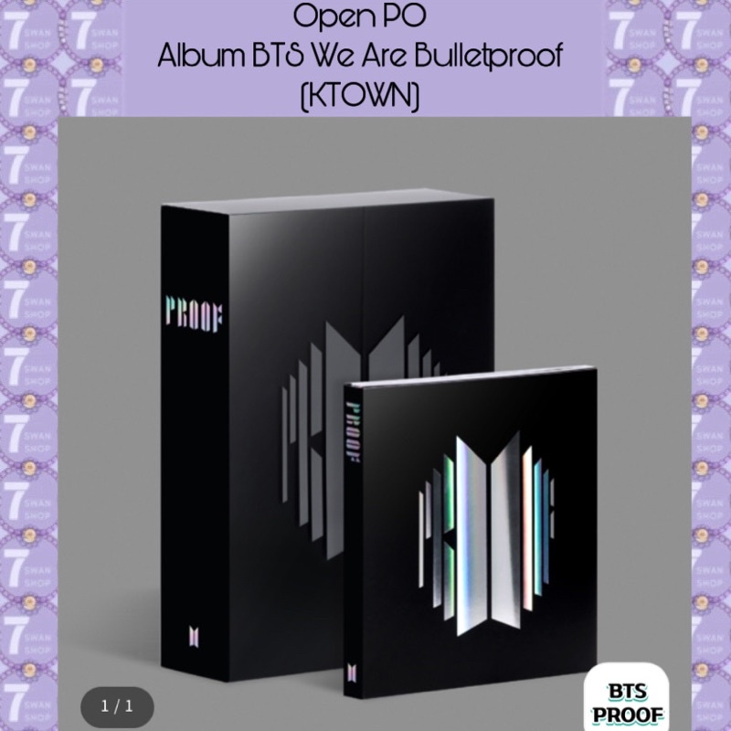 Open PO Album BTS We Are Bulletproof (KTOWN)