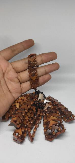 Gelang kaukah junjung derajat cokelat / gelang kaokah / gelang koka / gelang kokka / gelang kaoka