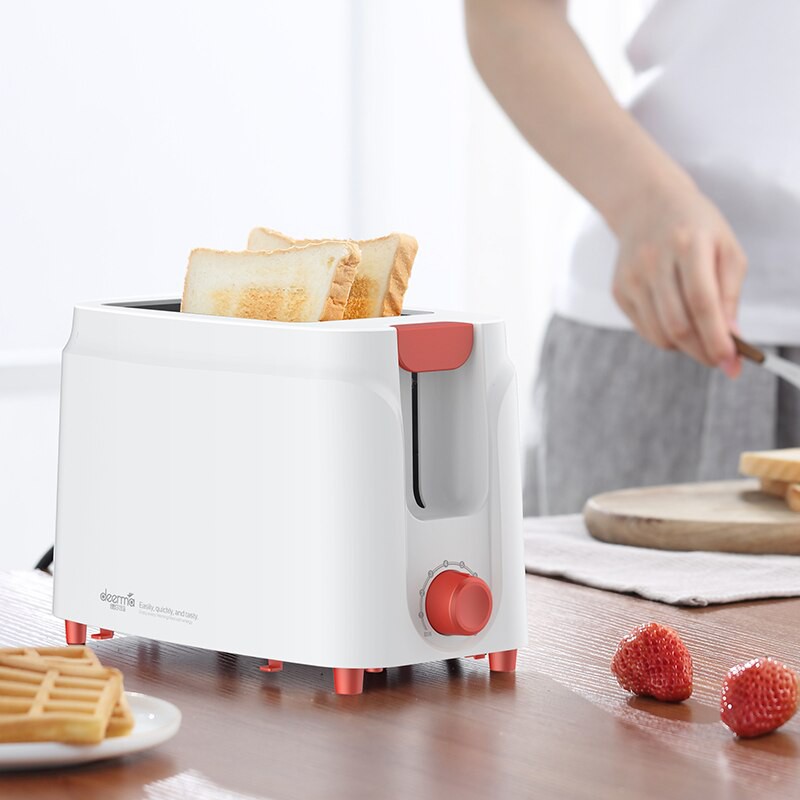 Alat Pemanggang Roti Bread Toaster - DEM-SL261 - White