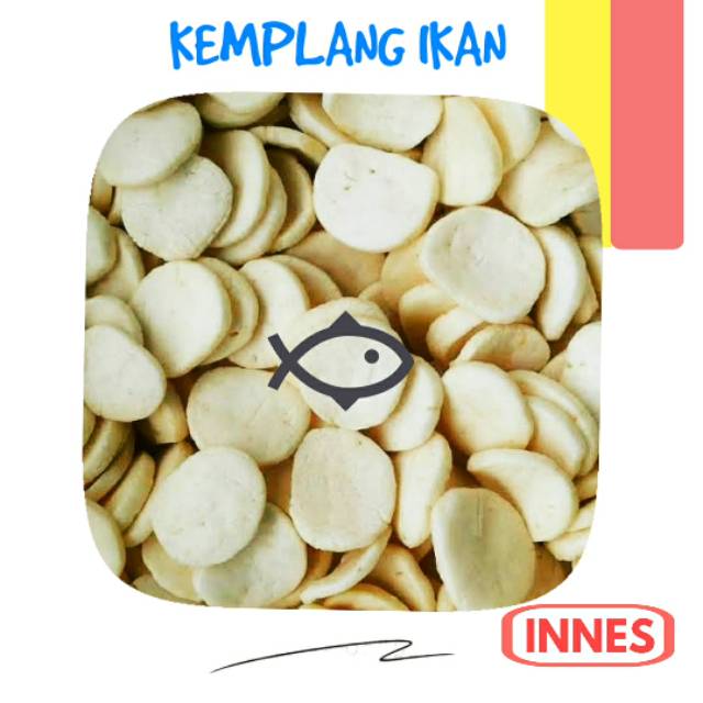 

Kemplang Ikan Tenggiri Asli Bangka By Innes / Kerupuk (Krupuk) Kancing Putih