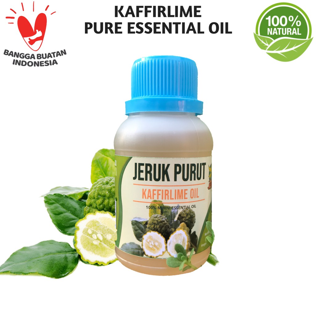 Kaffirlime Pure Essential Oil 100mL│Minyak Atsiri Jeruk Purut Murni