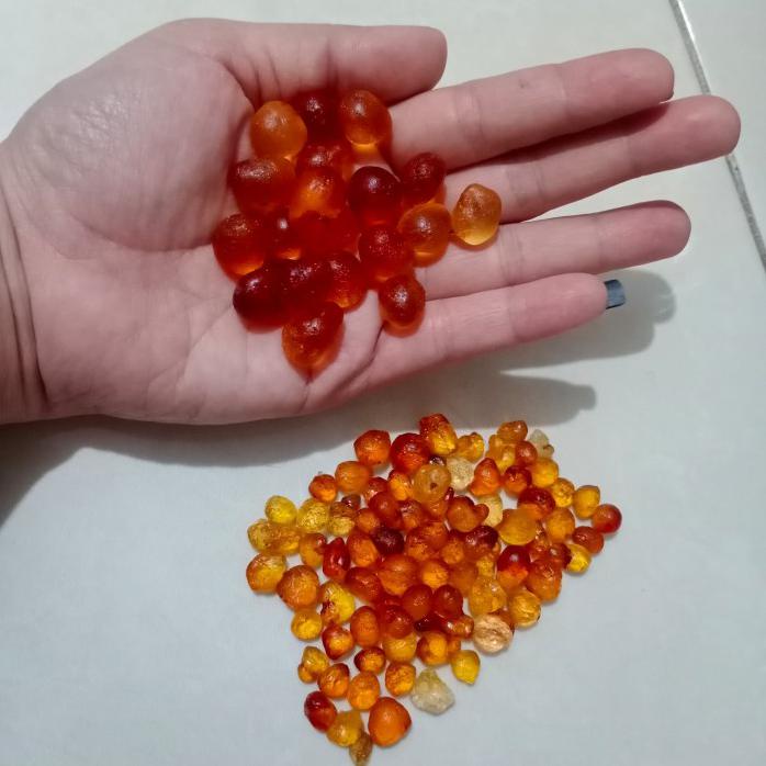 

PEACH GUM GRADE AAA SUPER BESAR BERSIH 100GR