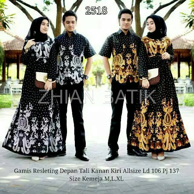 Sania Ruffle Batik Couple ori Ndoro jowi DNT Garansi Termurah Shopee - SARWENDAH