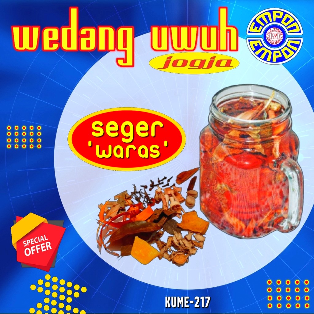 

WEDANG UWUH KOMPLIT SEGERWARAS Anti Corona Minuman Kesehatan Herbal Cegah Covid19 Rempah Khas Jogja