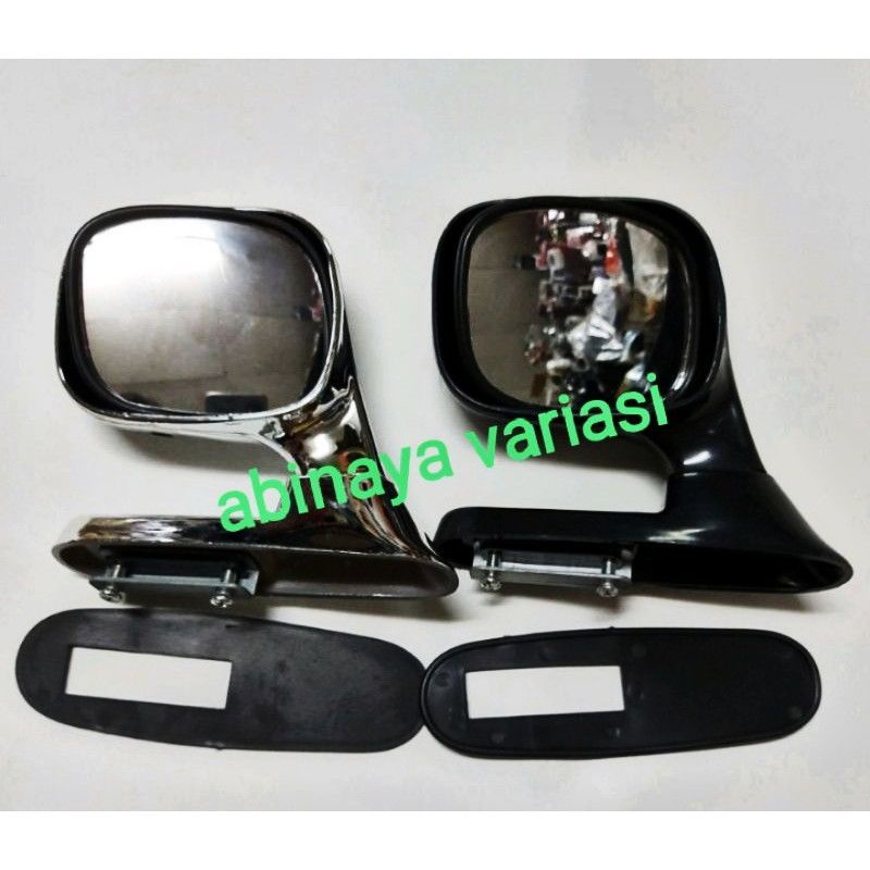 Spion Kap Mesin Mobil ALL NEW FORD FOCUS RS Hitam Chrome