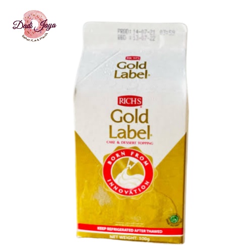 

Richs Gold Label Whipping Cream 500 Gram GRAB/GOJEK ONLY