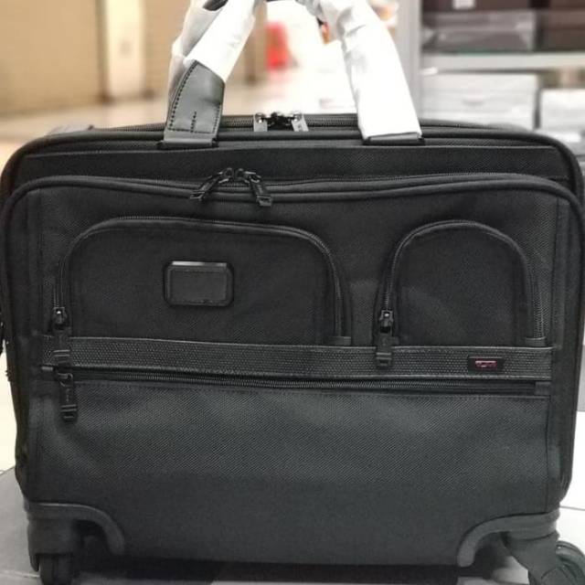 KOPER Tumi Alpha 4 Wheeled Deluxe Brief Troli Bag