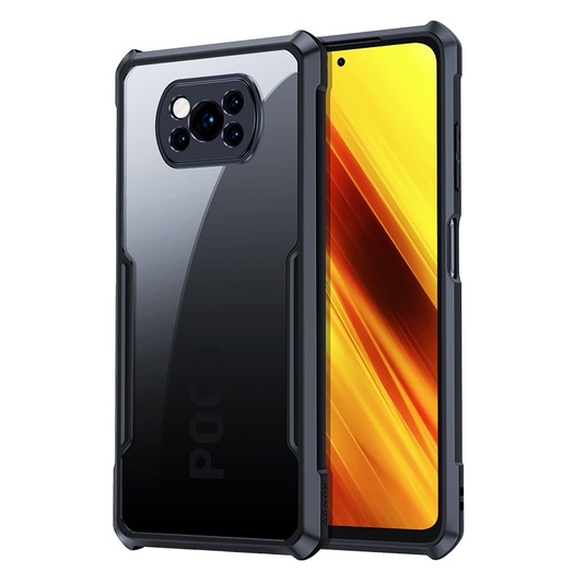 Case POCO X3 PRO+POCO X3 NFC+POCO X3 Armor Shockproof Casing Transparent TPU