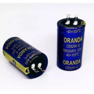 TERMURAH  CAPACITOR ORANDA ELCO 10000uf 10000 uf 50 V CAPASITOR KAPASITOR 50V ORANDA