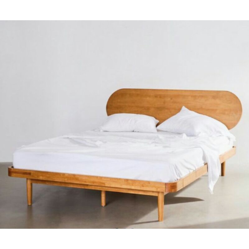 DIPAN RANGKA TEMPAT TIDUR RETRO KAYU JATI PERHUTANI