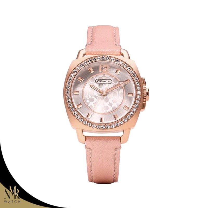 Jam Tangan Wanita Coach Pink Rosegold ORIGINAL