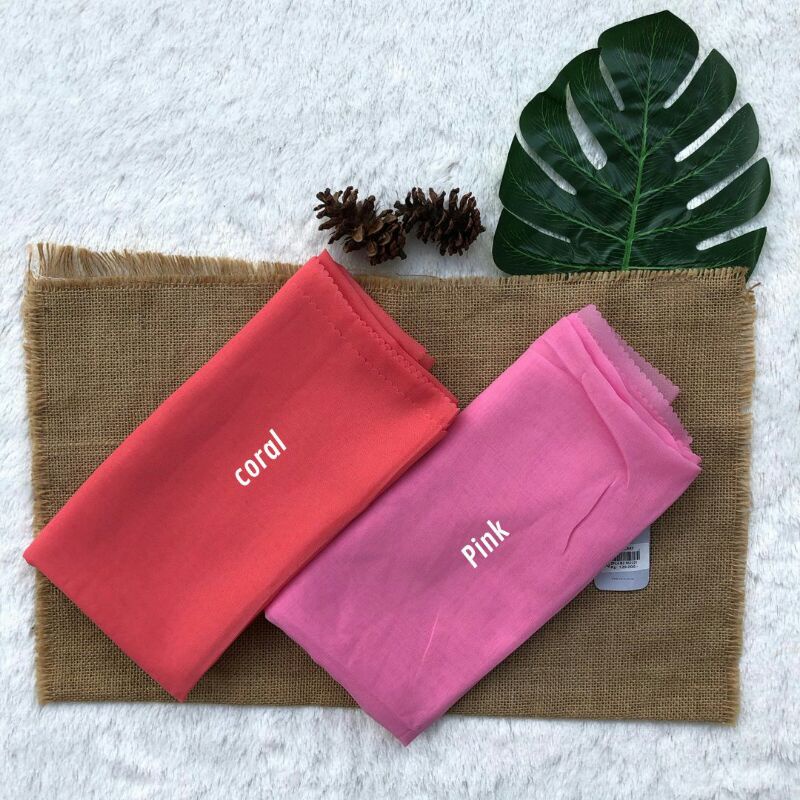 Jilbab polos Zoya Minnar scraf