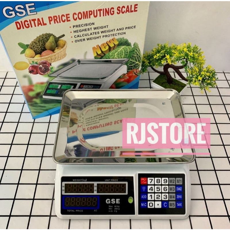 Timbangan Digital Multifungsi Buah Laundry GSE A9/ 723 / timbangan buah digital / timbangan laundry 