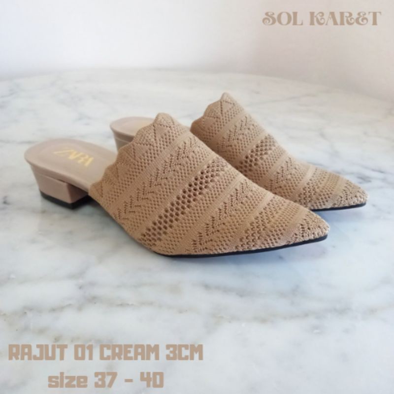 SEPATU RAJUT IMPORT ALAS KARET ( R1 )