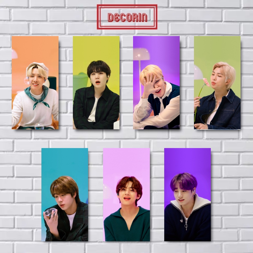 Poster Kayu BTS ARMY Playlist/Hiasan dinding/Pajangan dinding/Walldecor/Army/Bangtanboys/homedecor/j