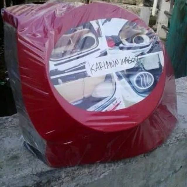Box sudut subwoofer custom suzuki karimun wagon