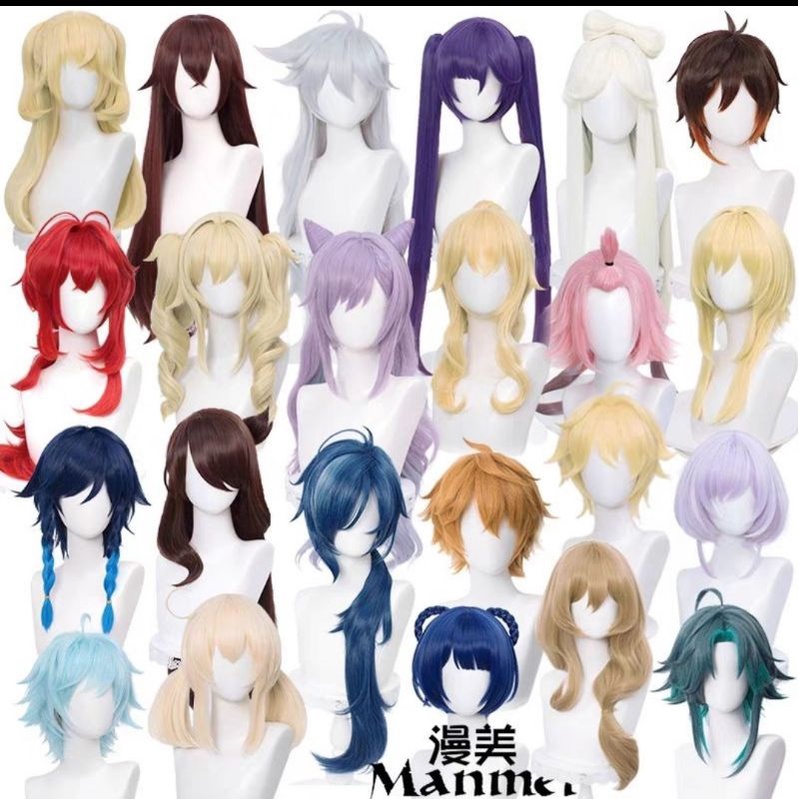 [ RENTAL WIG GENSHIN IMPACT  ] INAZUMA : Raiden Shogun Yae Miko Guuji Sangonomiya Kokomi Kujou Sara 