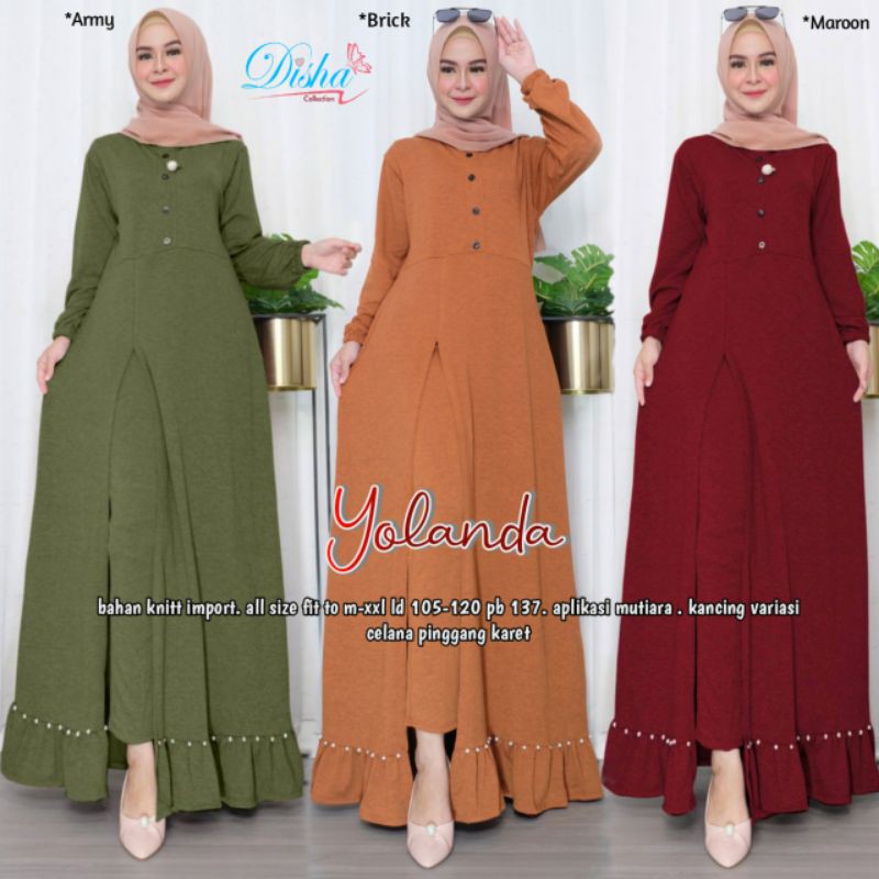 Dress maxy yolanda set
