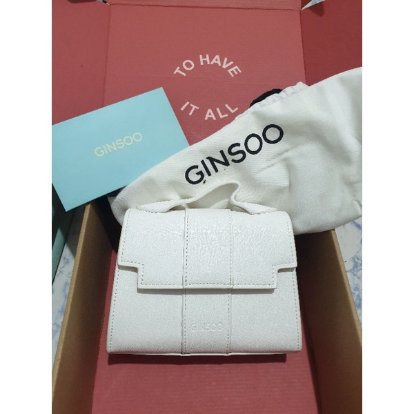 Ginsoo 33 Belt/Crossbody Bag - White (new)