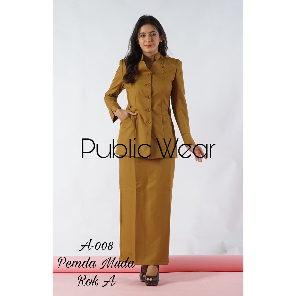 SERAGAM PEMDA BELLAGIO, JAS PNS BELLINI, BLAZER GURU [A-008]