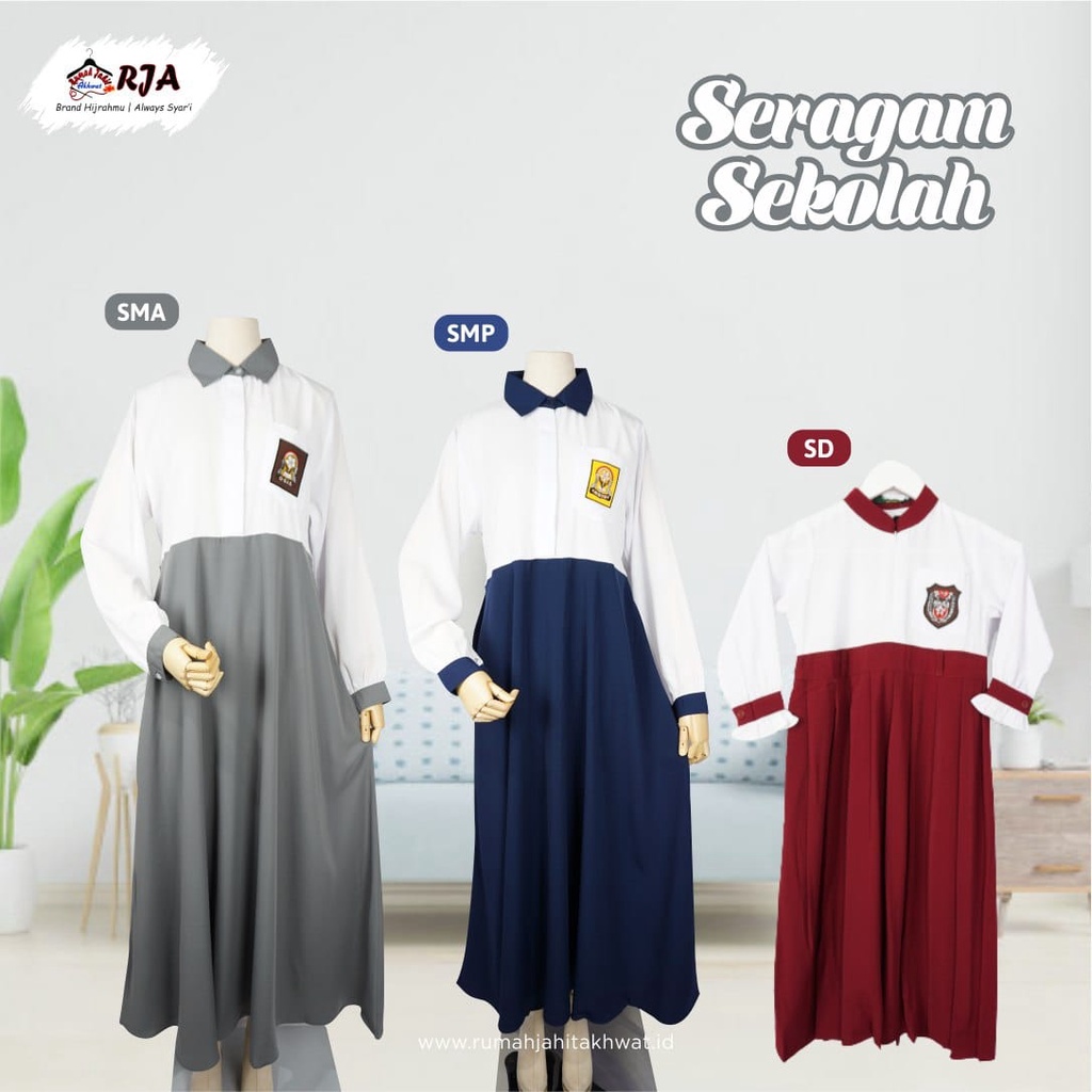 GAMIS SERAGAM ANAK SD