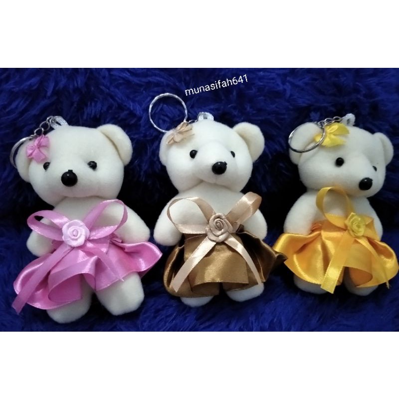 Gantungan Kunci boneka, Boneka beruang, Buket boneka,Boneka kecil, Aksesoris tas