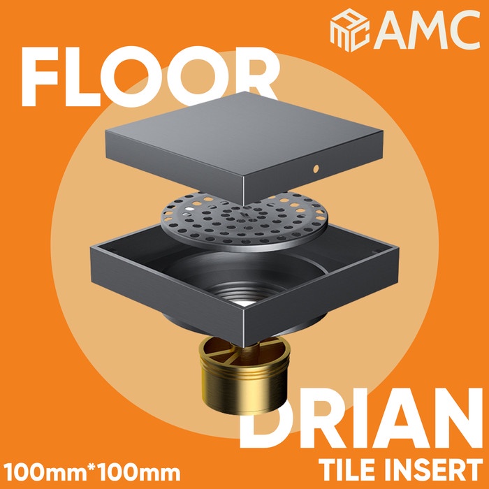 AMC FDJ 6101 Floor Drain Strainer Saringan Got Kamar Mandi Anti Bau / Kecoa / Tikus