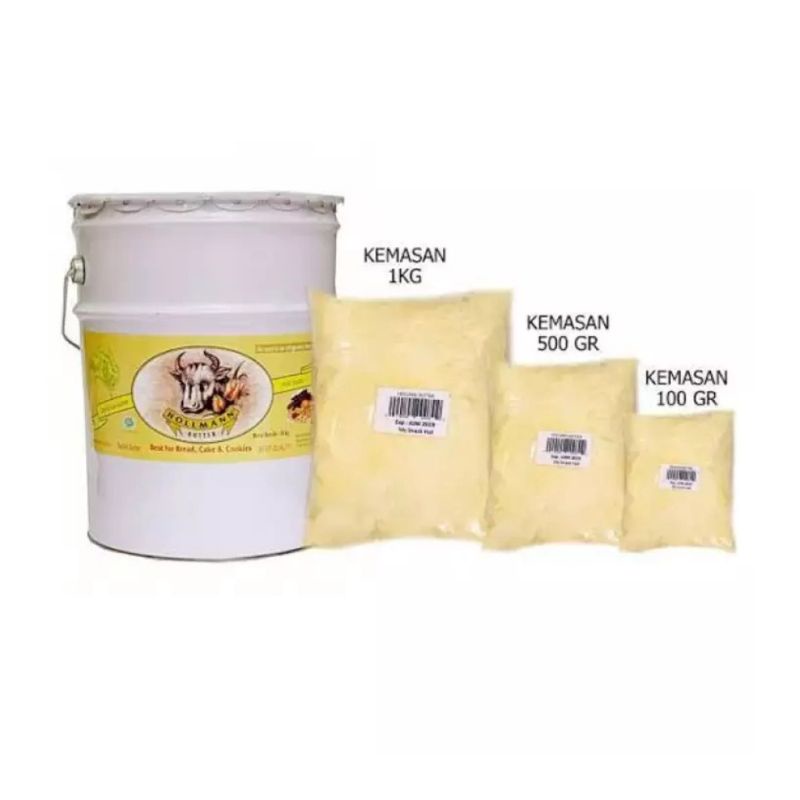 

Hollman Butter/Mentega Holman 100gr