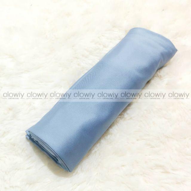Clowiy Legging Panjang Spandex uk Sandar & Jumbo-Abu muda