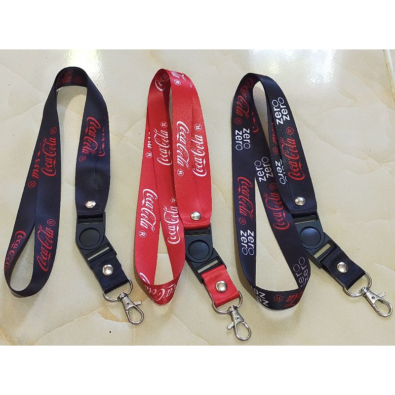 [READY STOK] Tali id card lanyard coca cola satuan