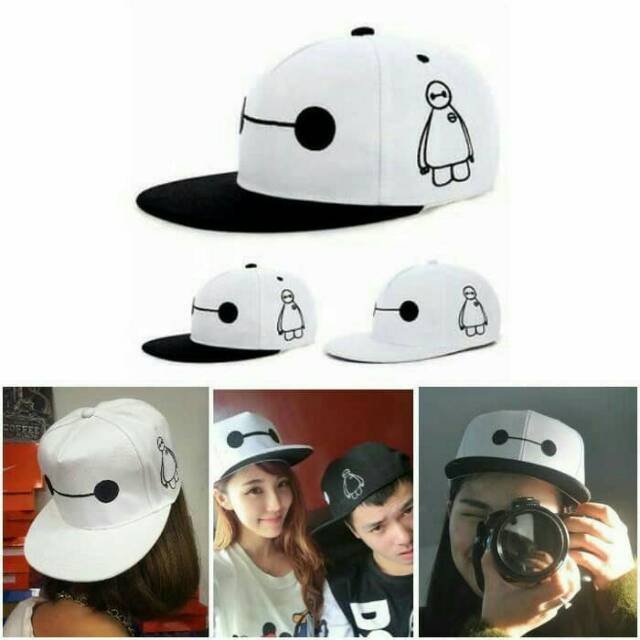 Topi Snapback Baymax..