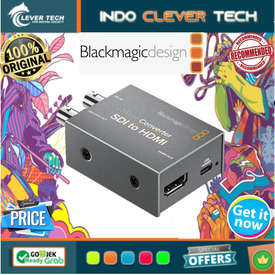 Blackmagic Design Micro Converter SDI to HDMI non PSU