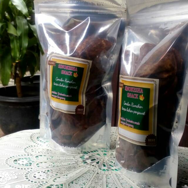 

Kripik pisang coklat