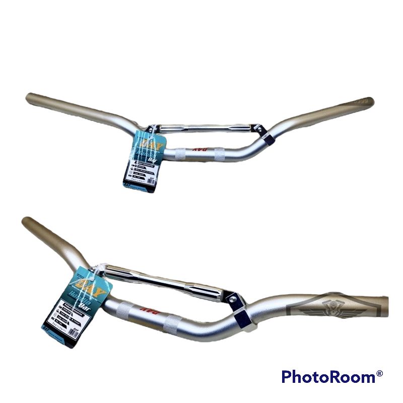 Stang stir handle bar copy daytona day tipe low silver dan hitam domino ninja r old cb 150 tiger