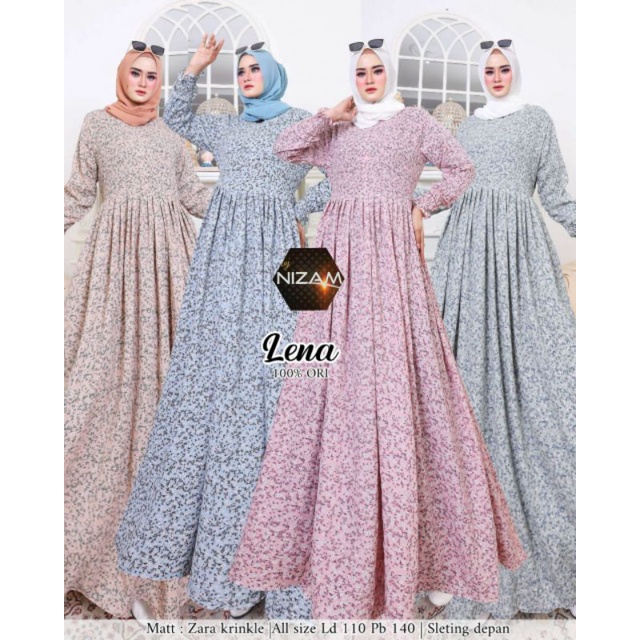 Anindya Lena Maxy Gamis Original Nizam