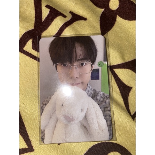 pc doy bunny , photocard doyoung bunny kelinci